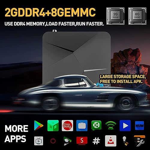 Miniatura 6 de Kinhank Super Console X2 Pro Retro Game Console with 60000+Games,Video Game Console EmuELEC 4.5&Android 9.0 in 1,Compatible with 65+ Emulators,2