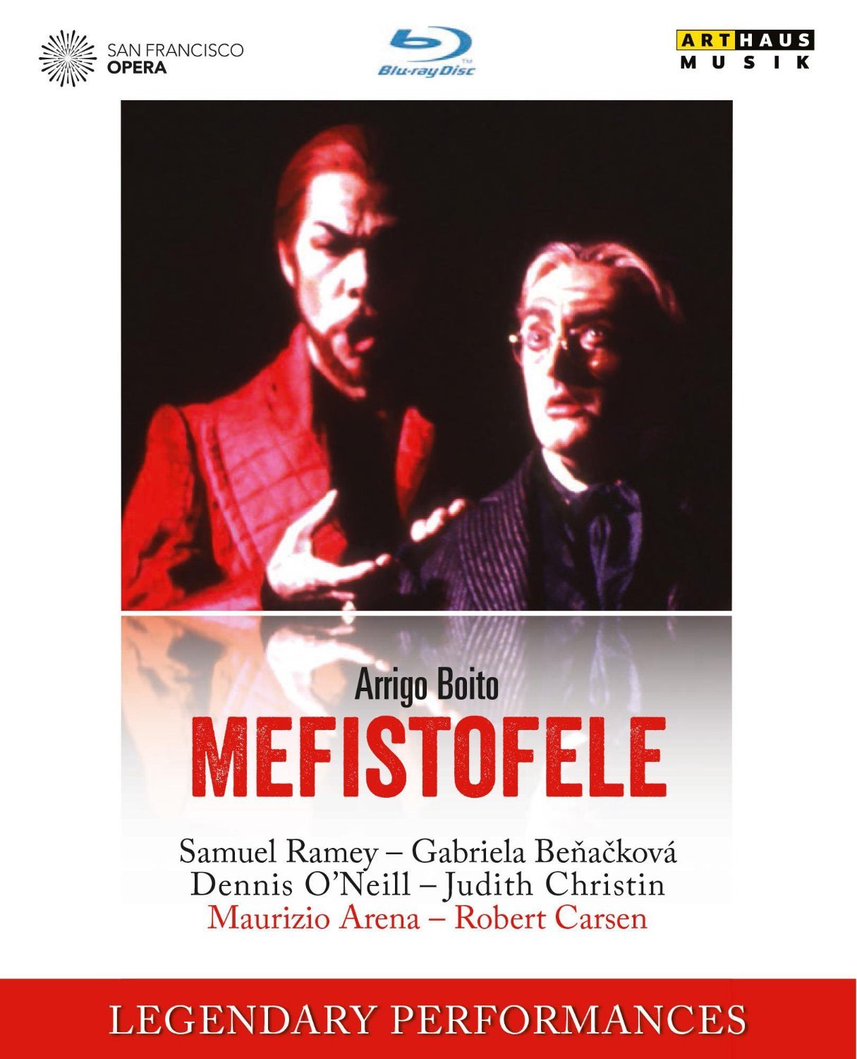 MEPHISTOPHELES　DVD Boito:Mefistofele [Various,Maurizio Arena] [Blu-ray]: Amazon