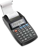 Calculadora Compacta MA5111 Elgin Com Bobina Preta