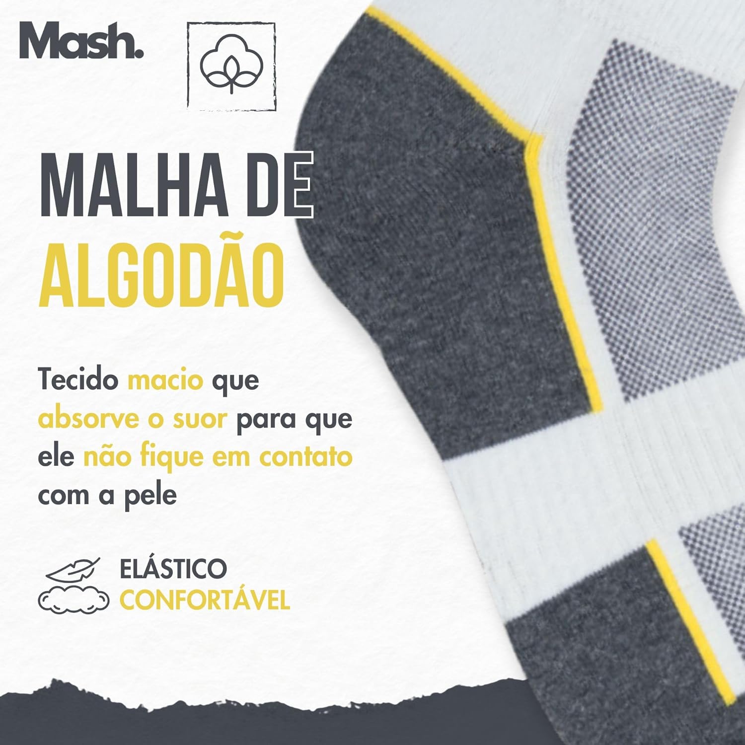 Kit 3 Pares Meia Sapatilha Mash Esportiva Alta Performance Masculino Adulto em promoção! Veja a oferta e mais achadinhos de Moda íntima 5 Hoje é o melhor dia para comprar Kit 3 Pares Meia Sapatilha Mash Esportiva Alta Performance Masculino Adulto com aquele preço maroto! Promoção! Aproveite a oferta! 5