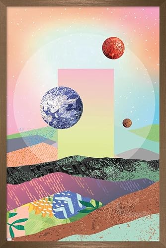 Miniatura 51 de Trends International Abstract Space Wall Poster with Magnetic Frame