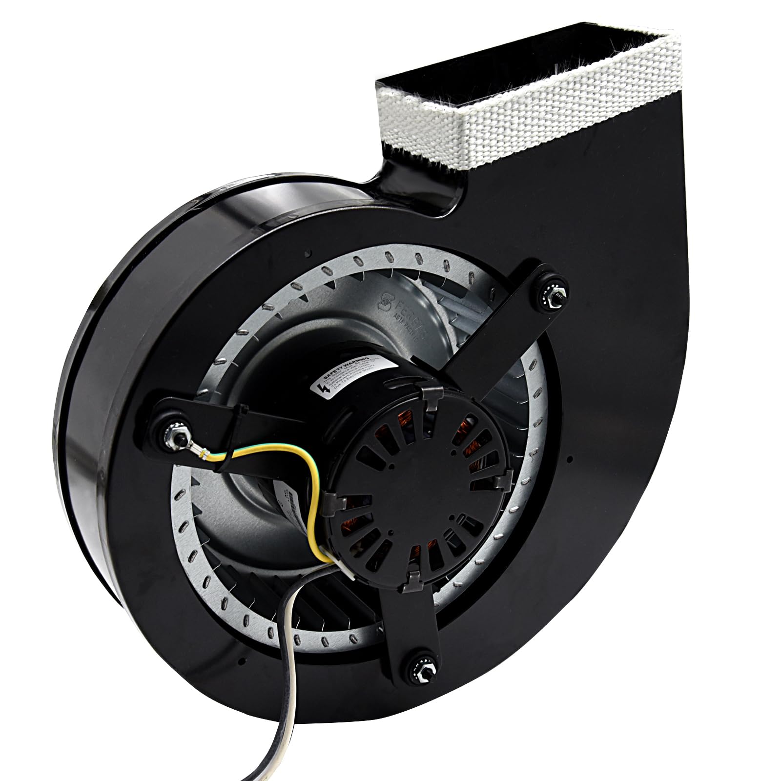 Criditpid PE910714 Blower Motor for Buck Model 20, 24, 80, 81, 85, 91, 94 Wood Stoves, PE-910714 Single-Speed Front-Mounted Convection Blower.