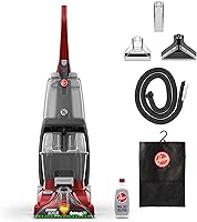 Hoover PowerScrub Deluxe Carpet Cleaner - Deep Cleaning Shampooer with SpinScrub Brushes, HeatForce Drying & Upholstery Tools