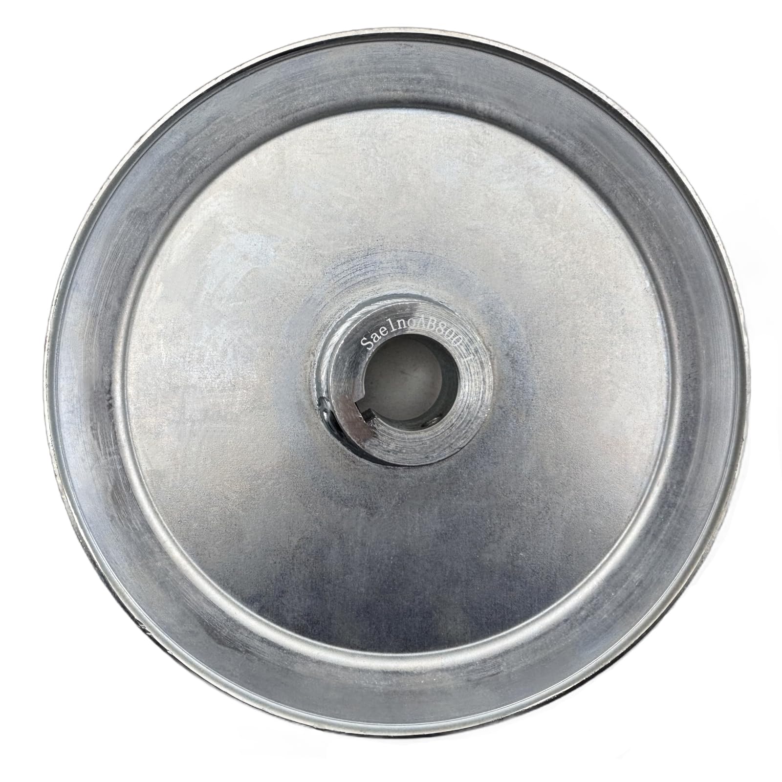 AB800-1 Single Groove Web Sheaves,8" OD 1 inch bore v Belt Pulley,Motor Pulley Carbon Steel for A B 5L 4L V-Belts — Amazon image 5