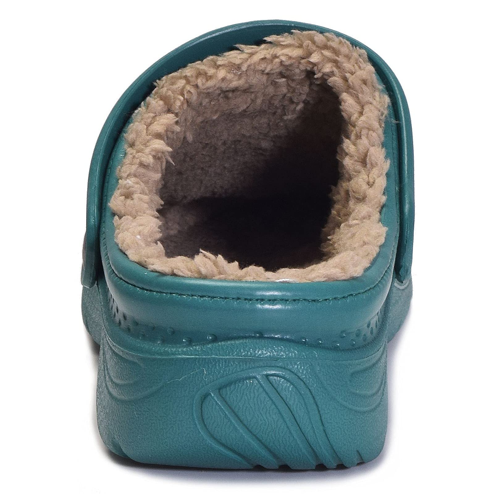 Zoccoli e Sabot Uomo Donna Ciabatte da casa Pelliccia Foderato Pantofole Impermeabile Scarpe da Giardino Antiscivolo Inverno Clogs All'aperto