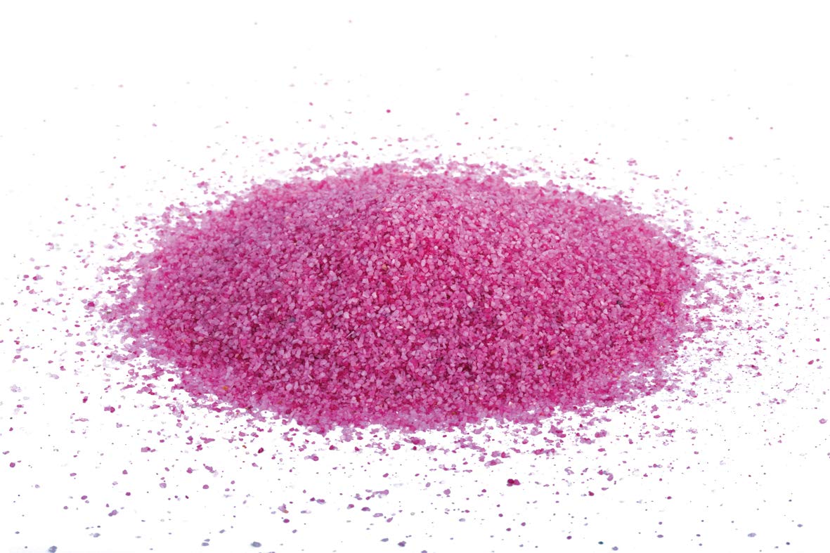 Rayher 39339264 Sand, fine, 475ml, Pink