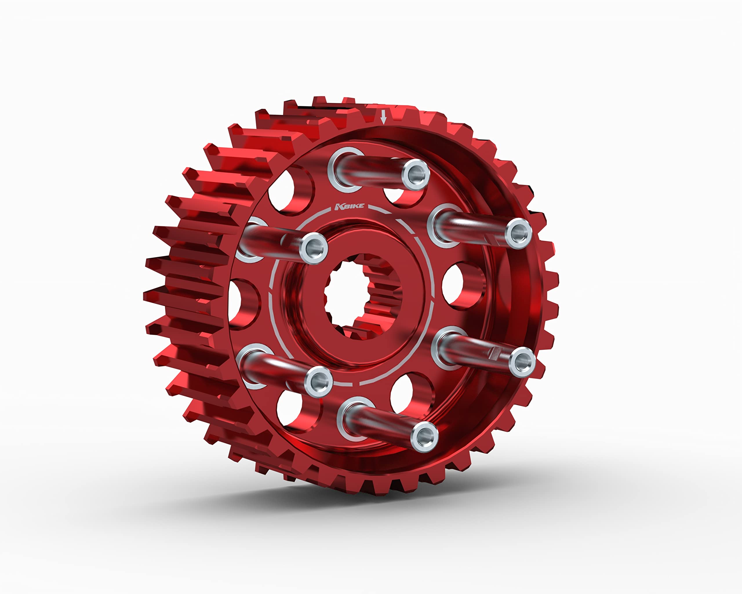Kbike tamburo frizione rosso per Ducati