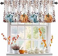 Vista 12 de Cortinas opacas con diseño del alfabeto de animales lindos para niños, cenefa de amarre para ventanas de cocina, decoración de ventana con estampado
