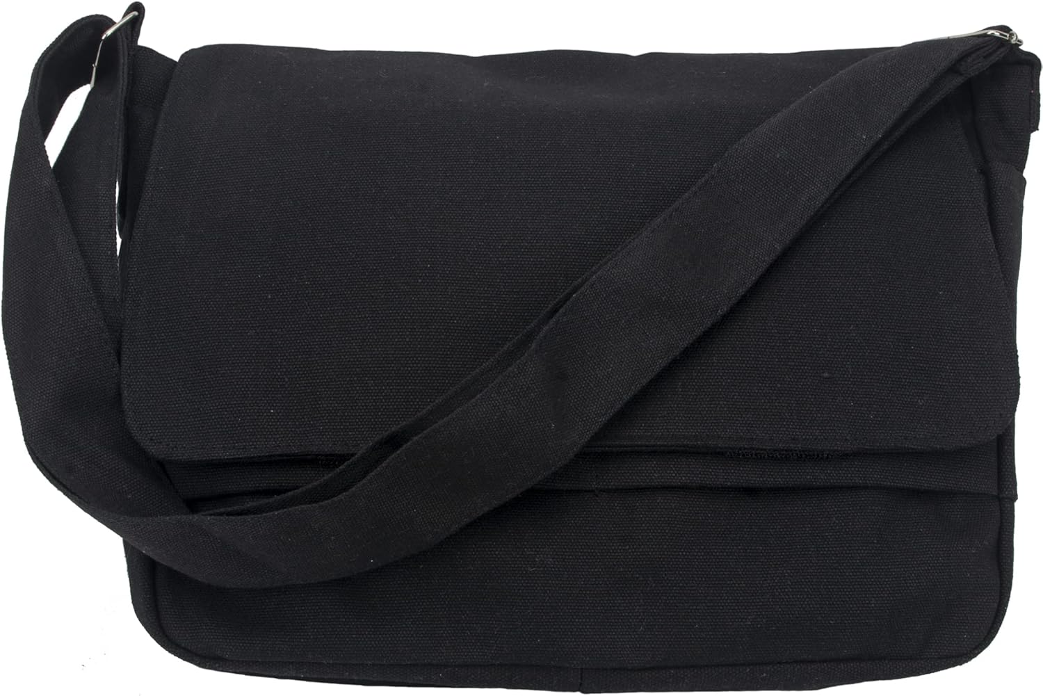 Canvas Messenger Bag Cross Body Bag Shoulder Bag Simple Design Thick and Sturdy - Image 9