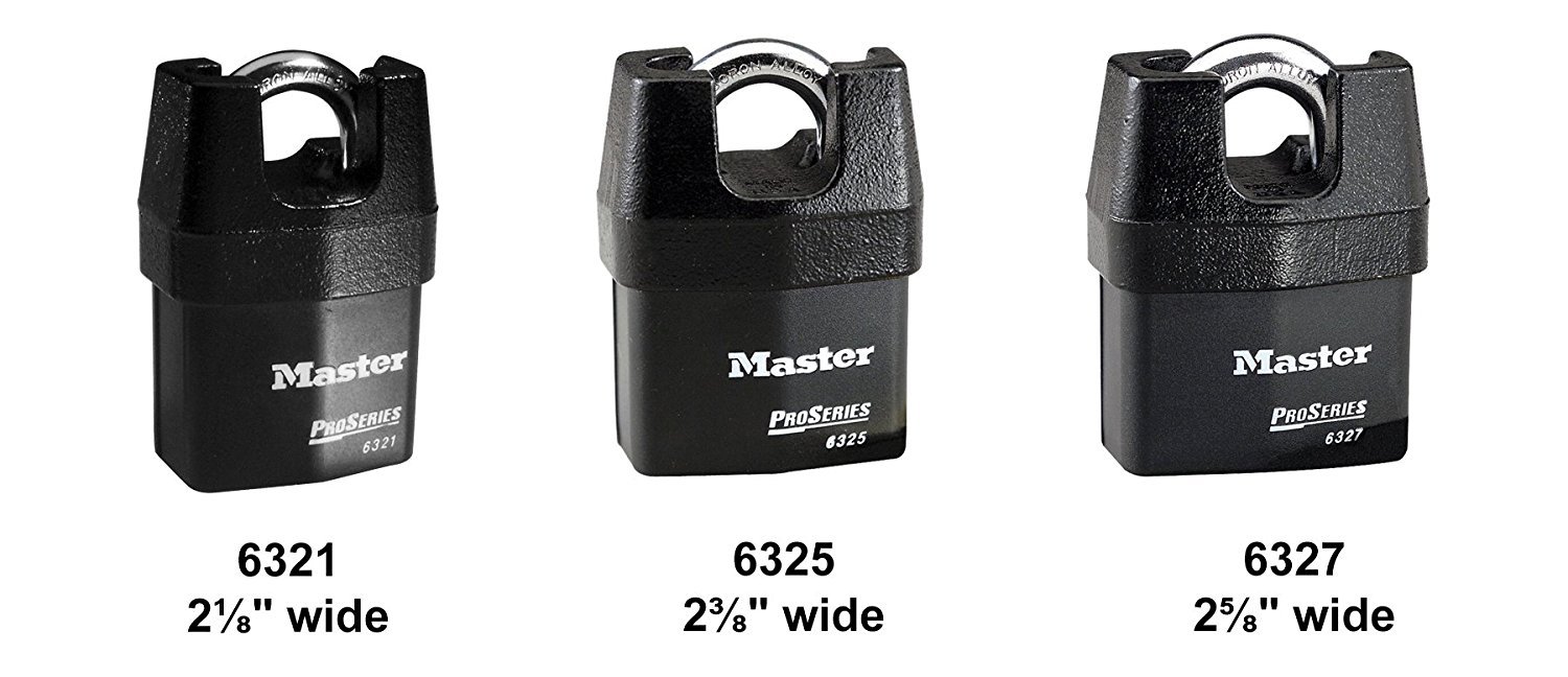 Master Lock 6325 プロシリーズ 高セキュリティ鍵交換可能 南京錠