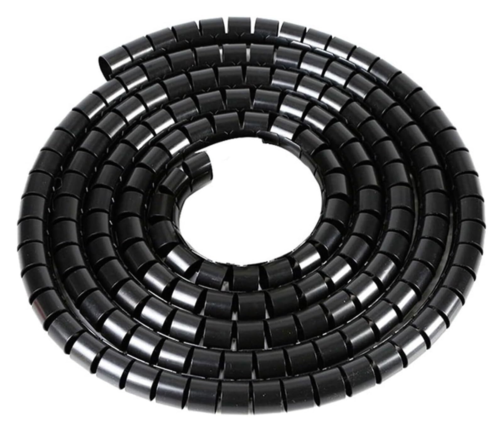 Manicotto per cavi, Guaine for cavi a spirale 1 metro 8-32 mm Multicolor(Gray Clip,32mm 1 meter)