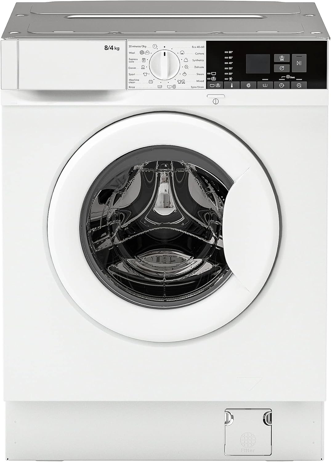 TVÄTTAD Integrated Washing Machine/Dryer, White