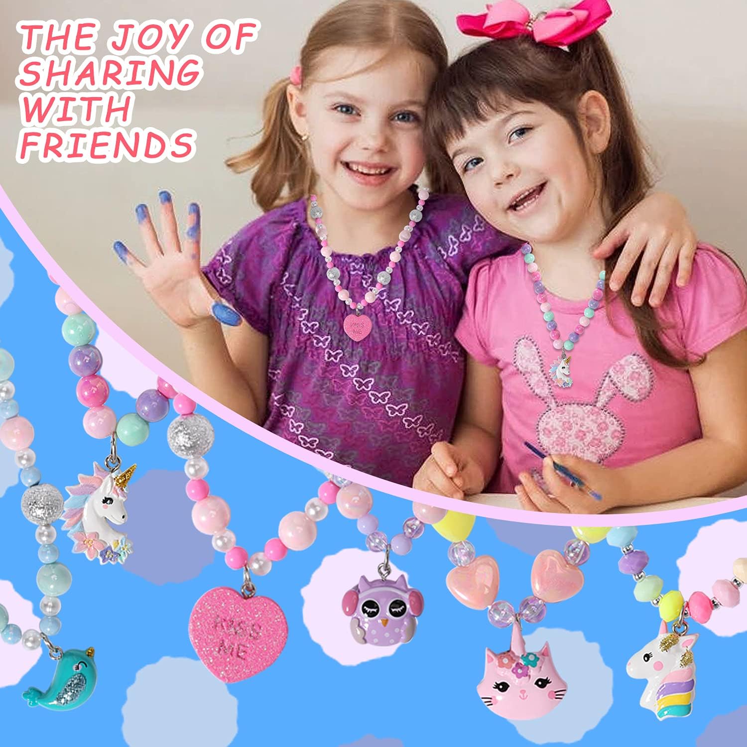 Pinksheep Jewelry Sets Beaded Necklace Beads