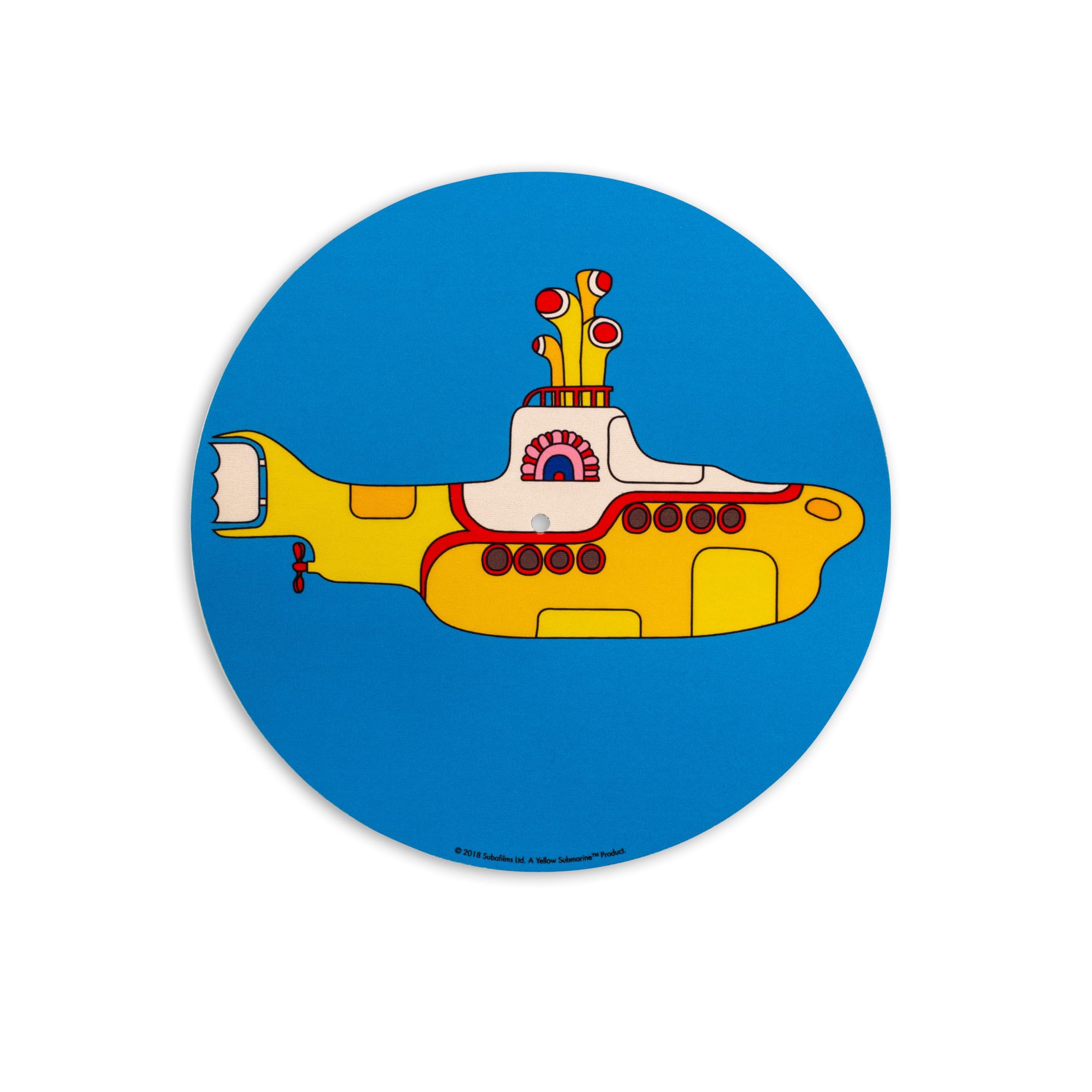 Crosley AC1016A-YS Turntable Slip Mat, The Beatles Yellow Submarine