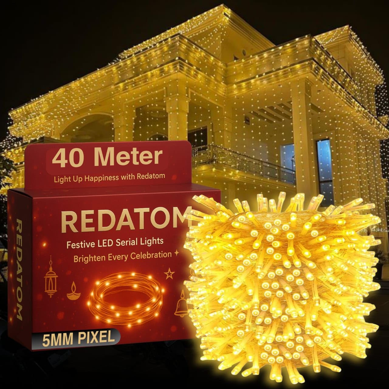 Ultra Long LED Pixel String Lights - 50 Meter -12