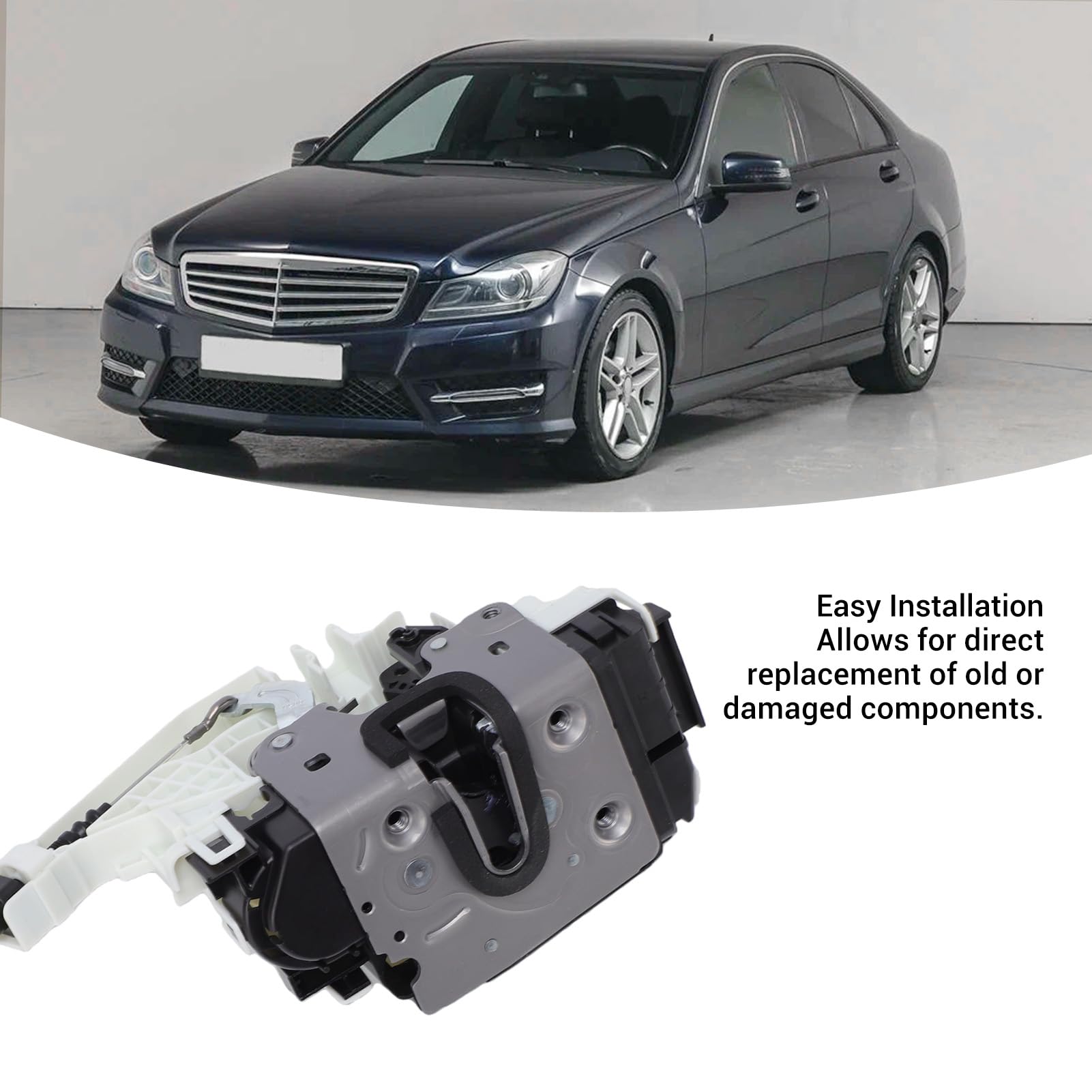 Sostituzione Serratura Porta Anteriore per Berlina Classe C W204 2007-2014 Classe E W212 GLK X204 Motore Attuatore con Chiusura in Metallo (Destra: 2047201835 A2047201835)