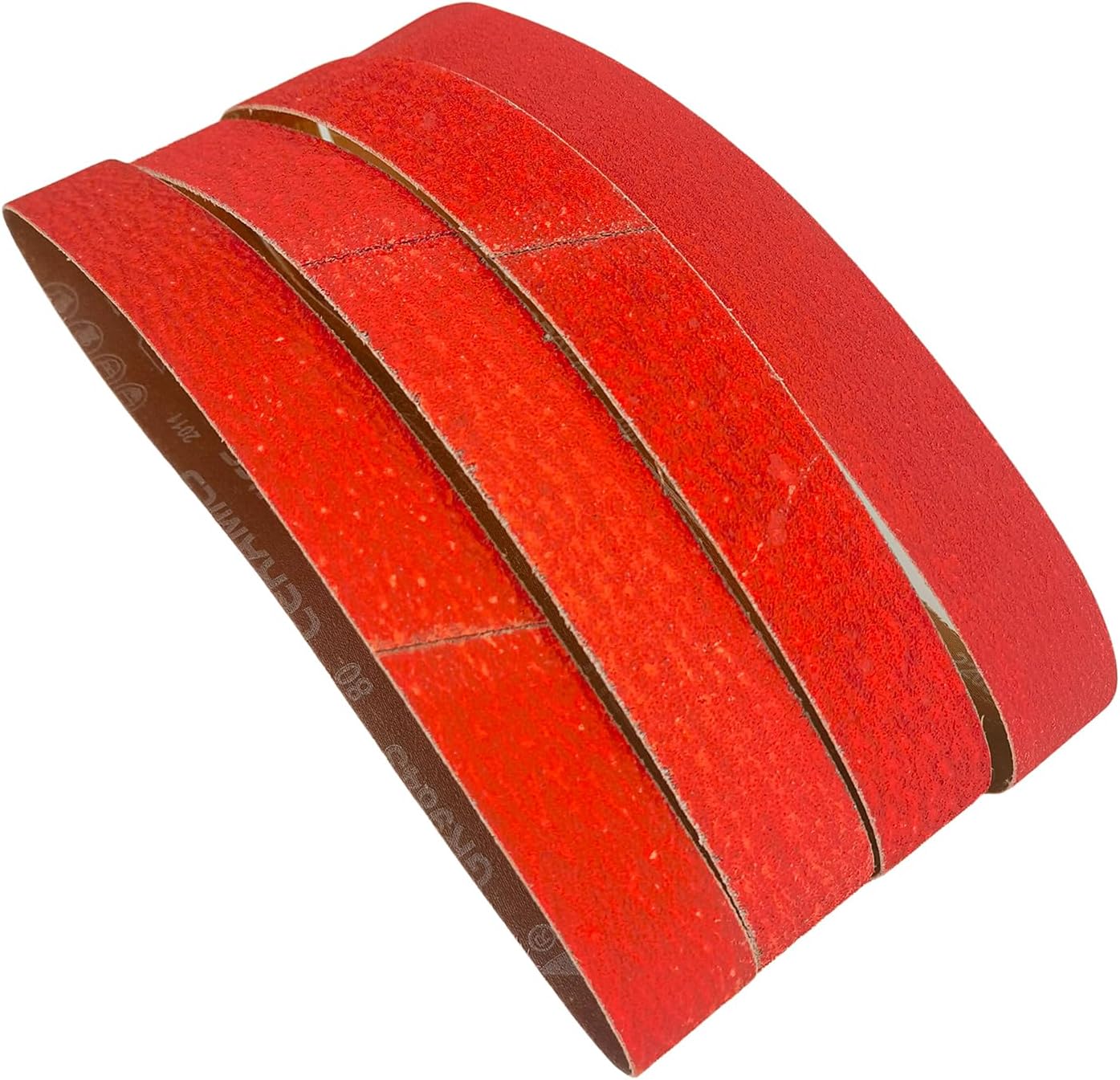 10 Bandes Abrasives Waterproof 1x42 - Grain 220, Silicone Carbure, Qualité Premium