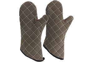 San Jamar 800FG15 BestGuard 15" Tan Oven Mitt: The Ultimate Heat-Resistant Pair...