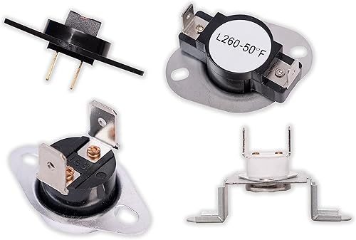 Termostato de secadora y fusible térmico de reemplazo para Samsung DVE50M7450WA3 DV393ETPAWRA1 DV42H5000EWA3 DV48H7400EWA2 DV363EWBEUFA1