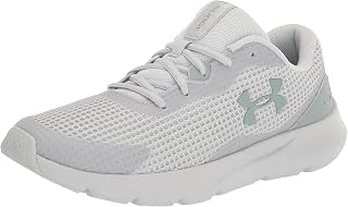 Women's Surge 3 Running Shoe, (112) Halo Gray/Opal Green/Opal Green, 8