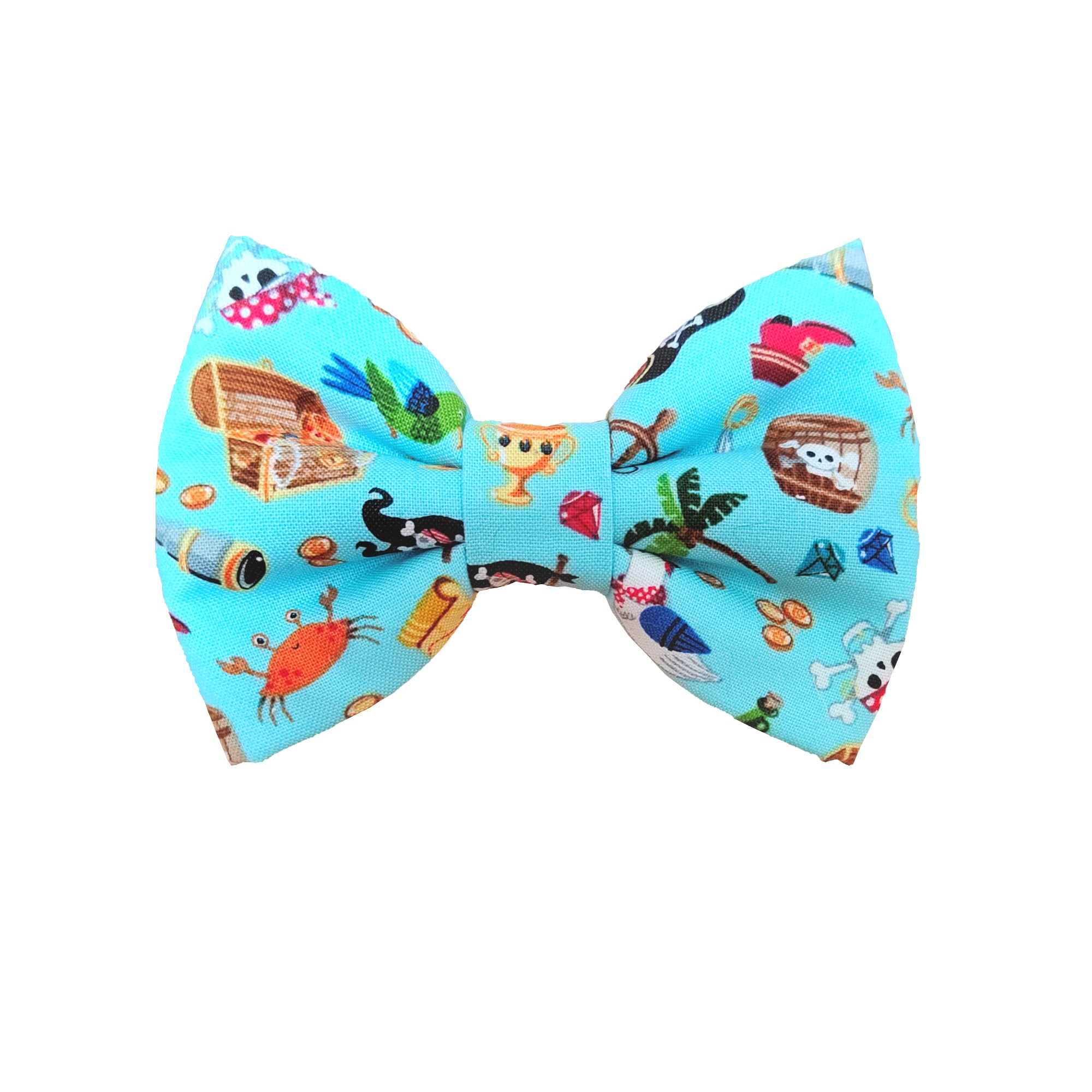 Pirates doggy bow tie - Loop-da-Loop Handmade