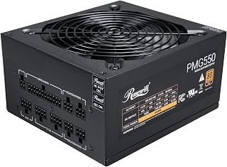 Rosewill PMG550 550W ATX Full Modular Gaming Power Supply | 80 Plus Gold Certifi - Compare price