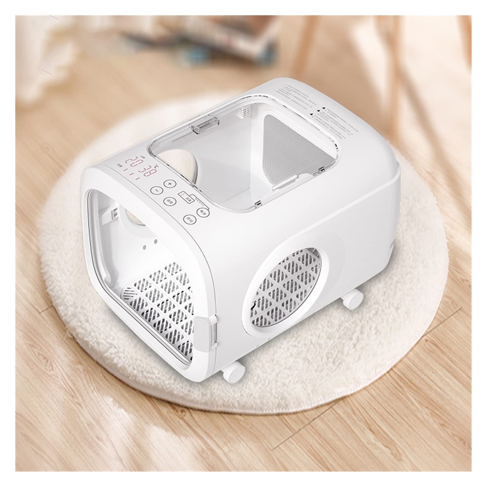 Essiccatore per animali domestici Scatola di asciugatura intelligente for animali domestici che soffia acqua macchina for l'asciugatura automatica del cane for l'asciugatura silenziosa dell'animale do