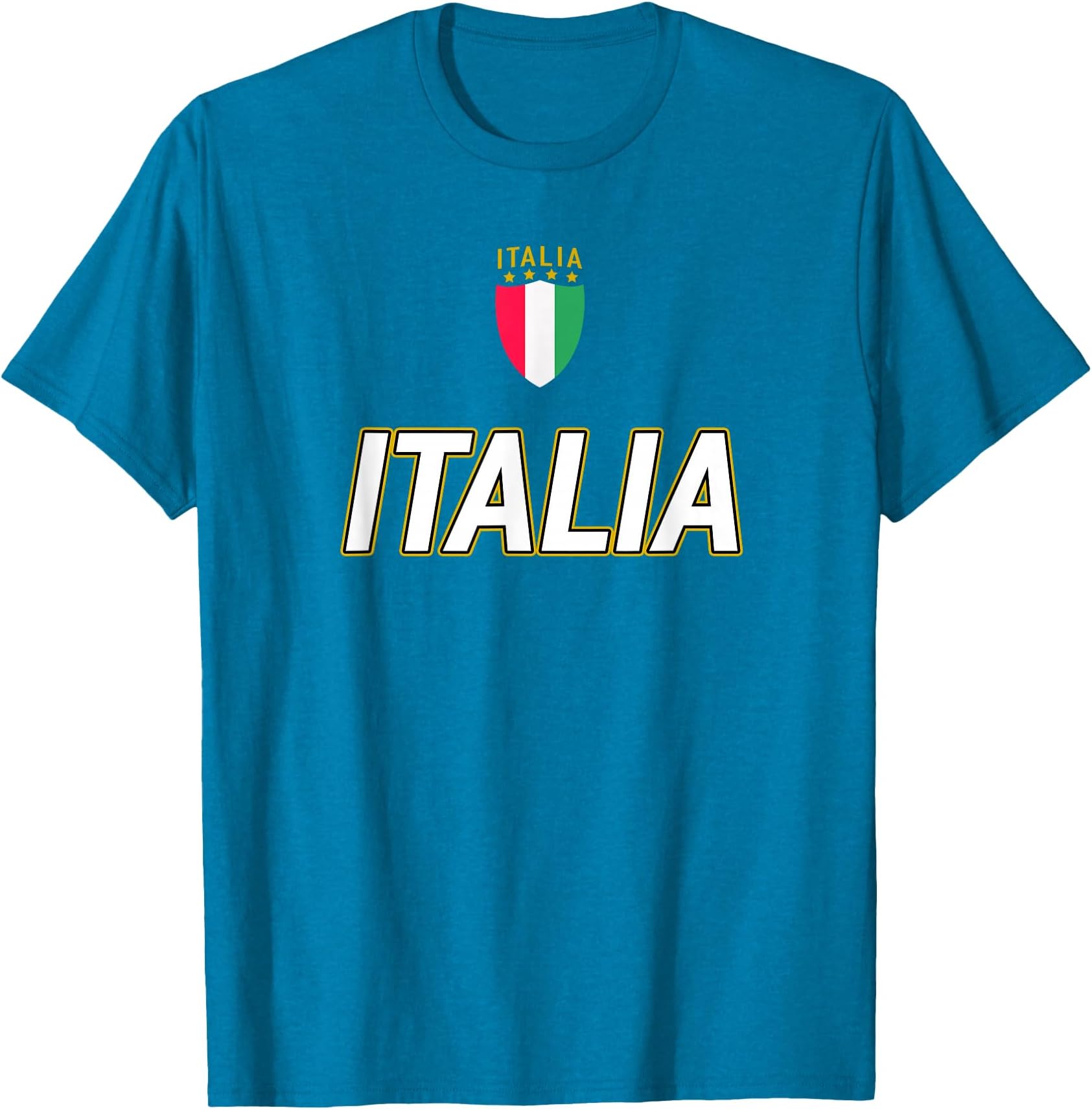 Italia Design, Italian Soccer Jersey Style, Italy Pride T-Shirt