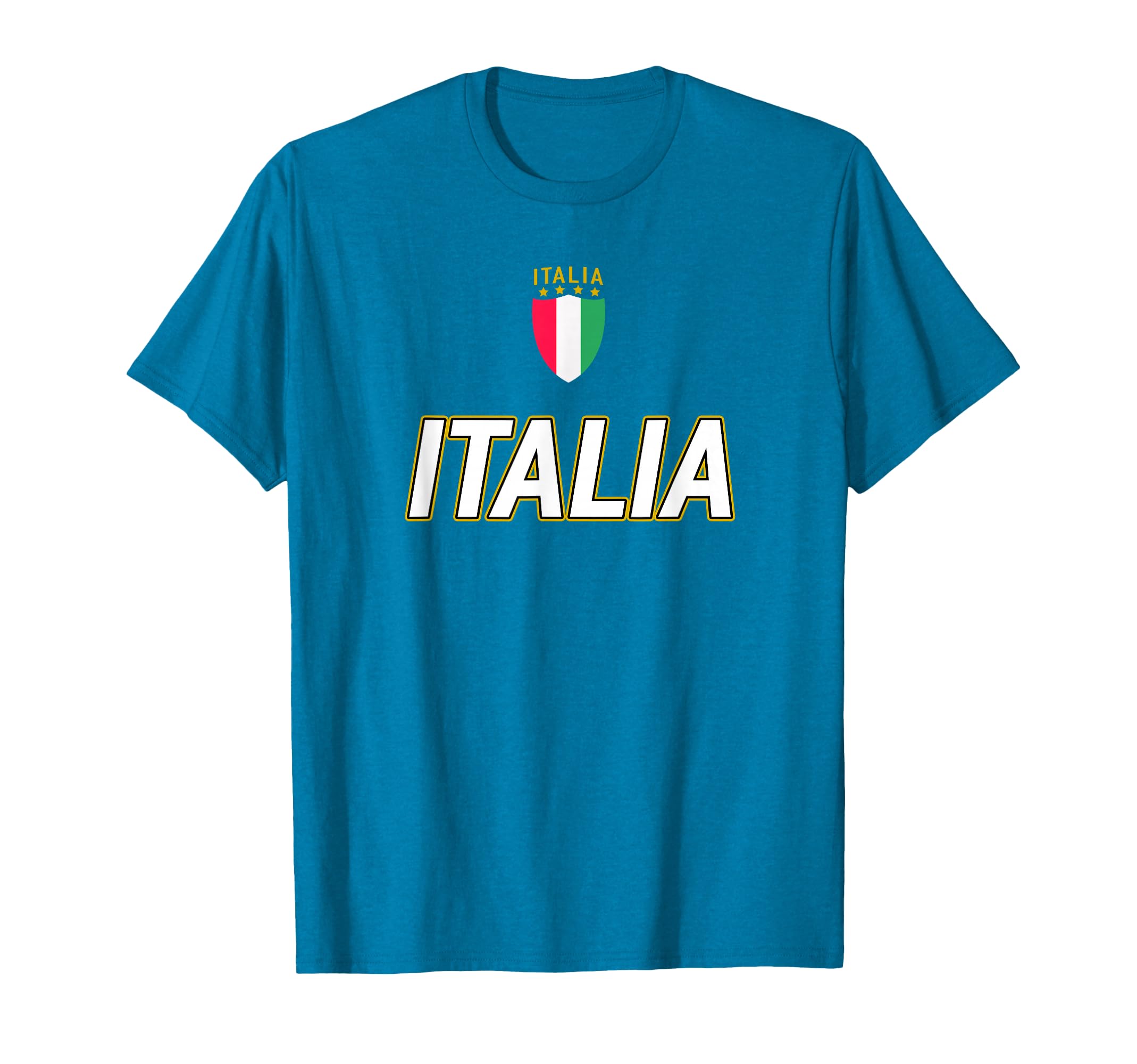 Italia Design, Italian Soccer Jersey Style, Italy Pride T-Shirt