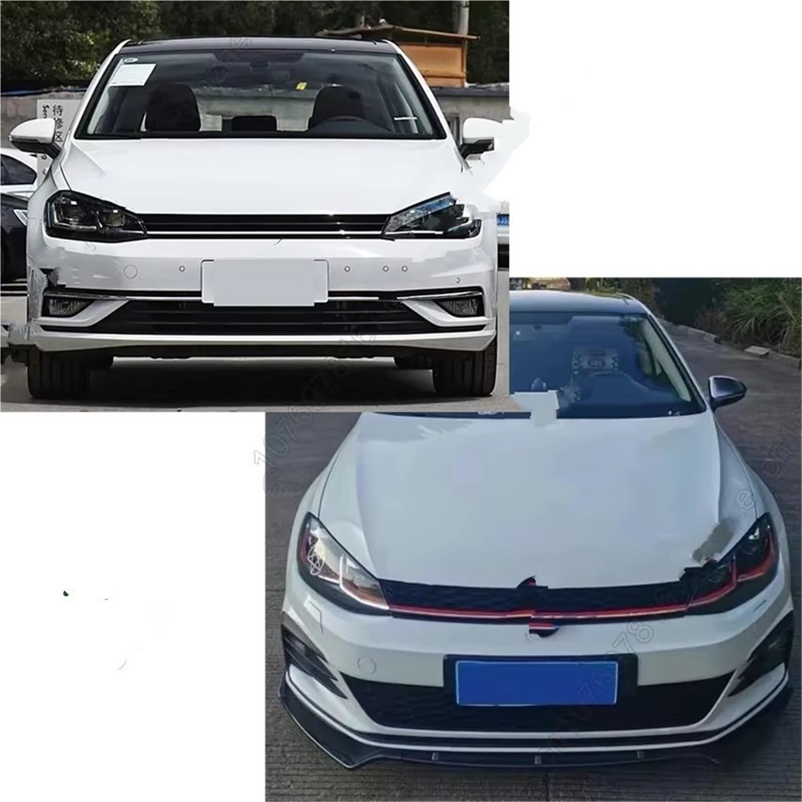 Coche Alerón para VW 7,5 7 para GTI para GTD para GTE R
