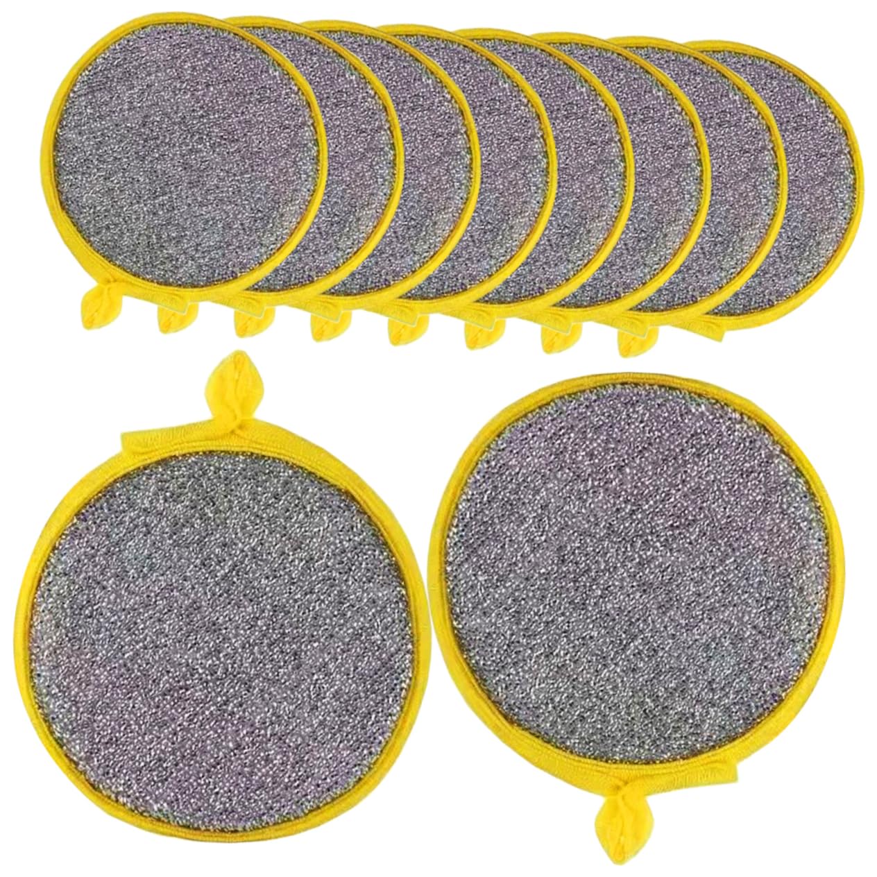 Amosfun 60pezzi Spugne Per Lavare Piatti Spugne Doppio Lato Per Pulizia Efficiente e Rapida Anti-grease e Resistenti Per Cucina e Casa