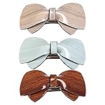 Mistofu Hair Barrettes For Women - 3Pcs Butterfly Barrettes for Thick Hair French Design with Beautiful Lines Elegant and Stylish - Perfect Hair Accessories for Women (muwen)
