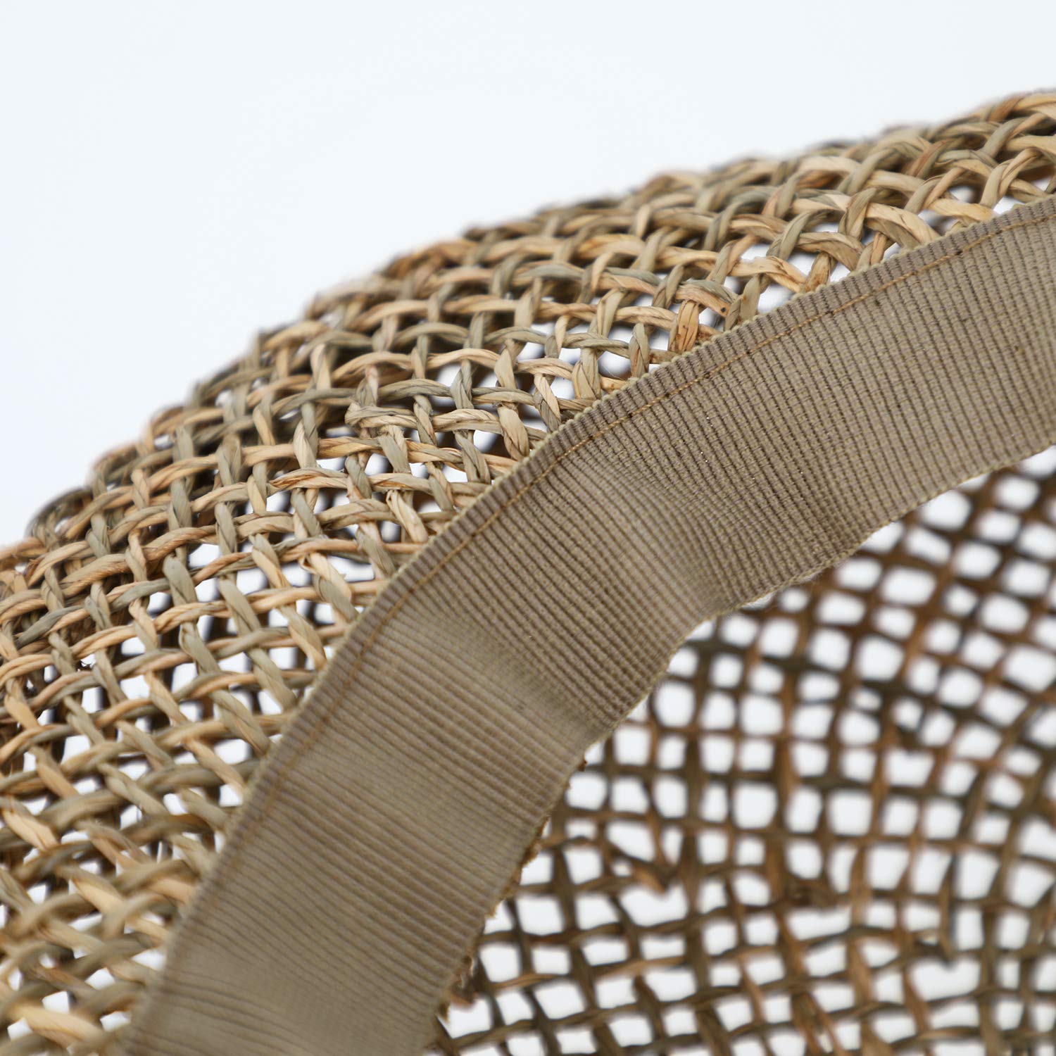 fiebig Casquette en Paille pour Femmes et Hommes | Chapeau d'été 100% Paille | avec Bande intérieure & Fabriqué en Italie | Casquette Plate pour Le Printemps et l'été dans de Nombreuses Tailles