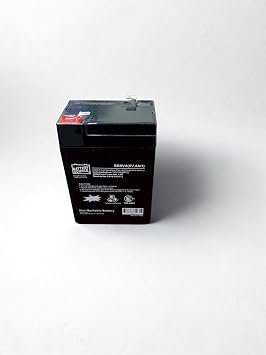 6V 4AH AGM, Rechargeable Replacement