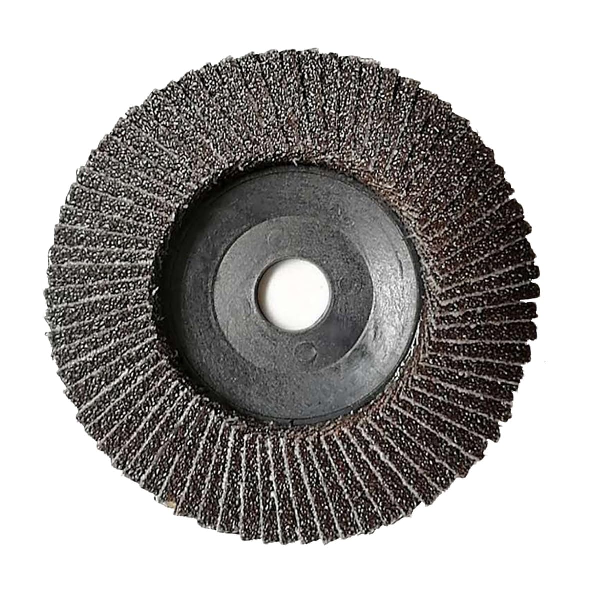 Rueda de Pulido, Paquete de 20 Discos Abrasivos de Aleta de Alúmina Rueda de Aleta de Lijado Abrasiva de 100 Mm/4"Se Adapta a Todas Las Amoladoras Angulares/a/80Grit