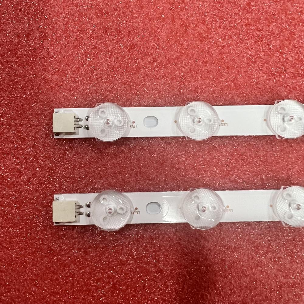 Bande de rétroéclairage LED (2) for 32PFL3008H 32PFL3008H12 32PFL3008H/12 Compatible Fit for Panasonic TX-32FS350E TX-32A300E TX-32C300B TX-32DS352E 32 NDV(4 PCS for 2 TV)