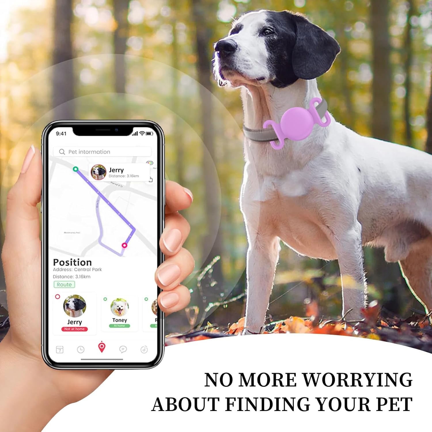 Funda De Silicona Impermeable Para Tile Mate 2024/2022 - Soporte Para Collar De Perro O Gato | IP68 | Paquete De 4 Colores