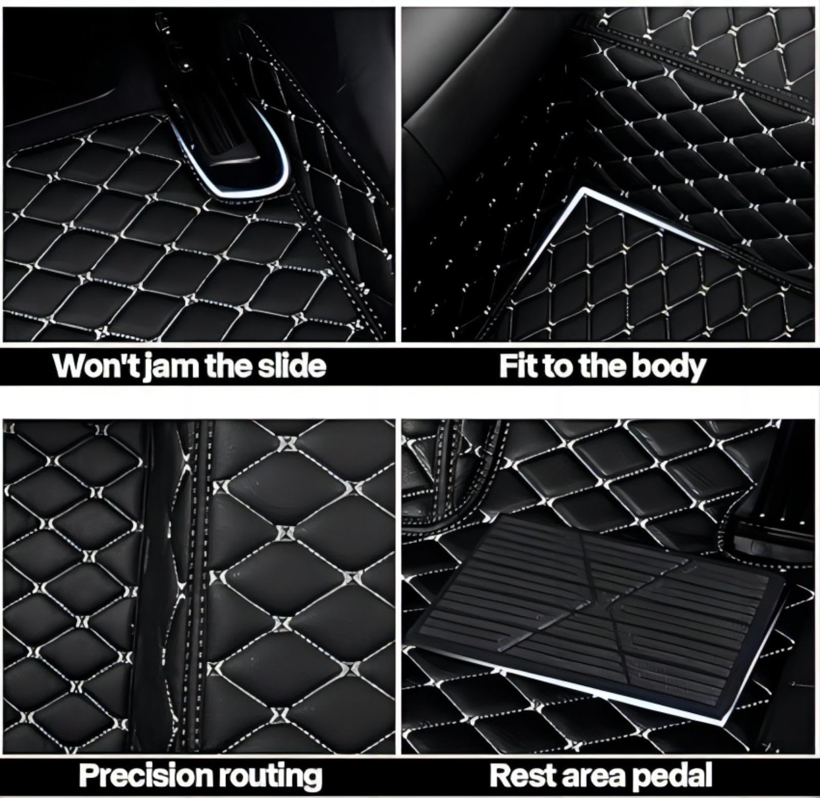 Tapis Sur Mesure Renfort Talon Tapis De Sol Velours Noir Pour Corsa D/E 2006-2019 - Antidérapant, Renforcé Tapis De Sol J&j