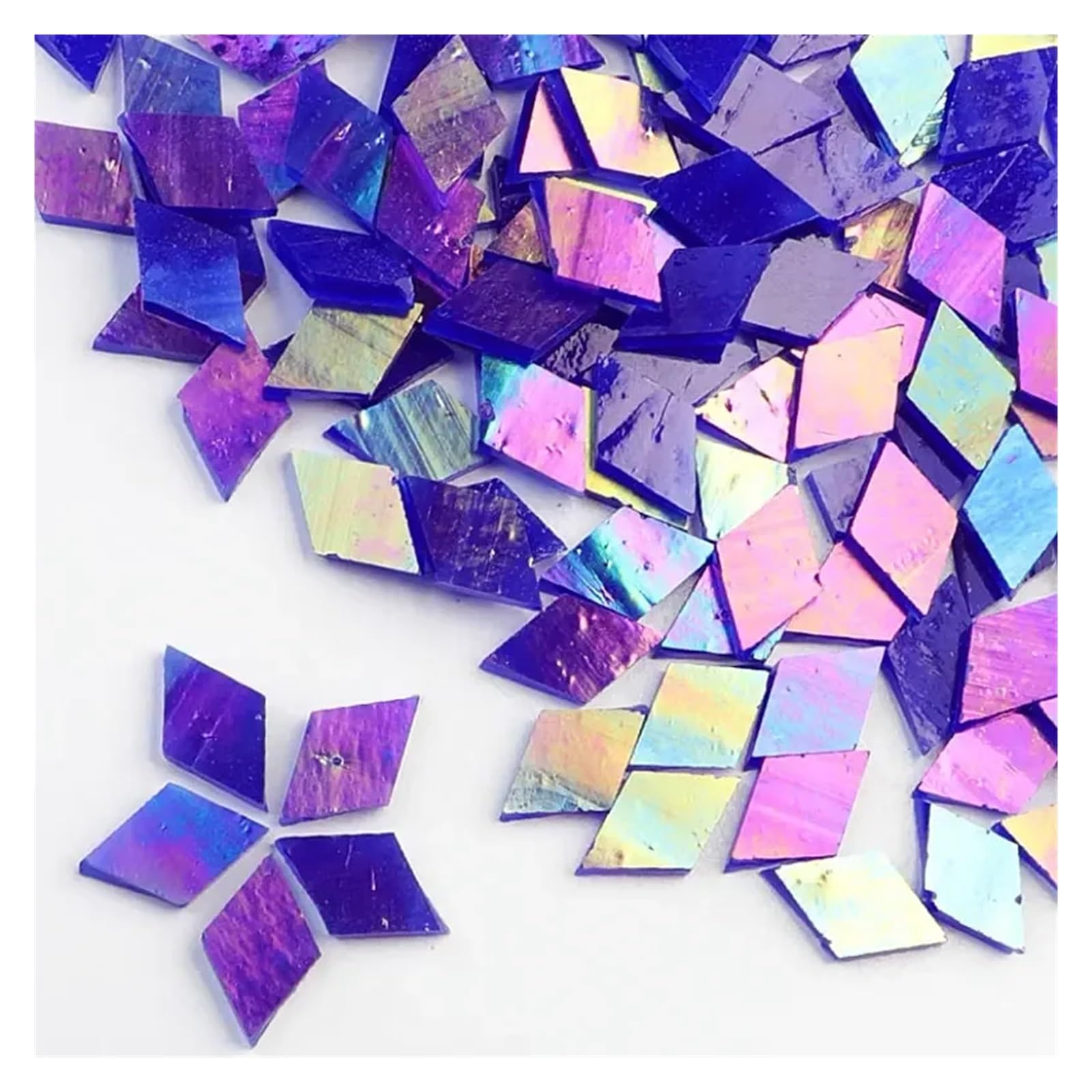 Ceramics Mosaic Tiles Multicolor 1cm 50g DIY Craft Hobby Arts Home Wall(Type 9)