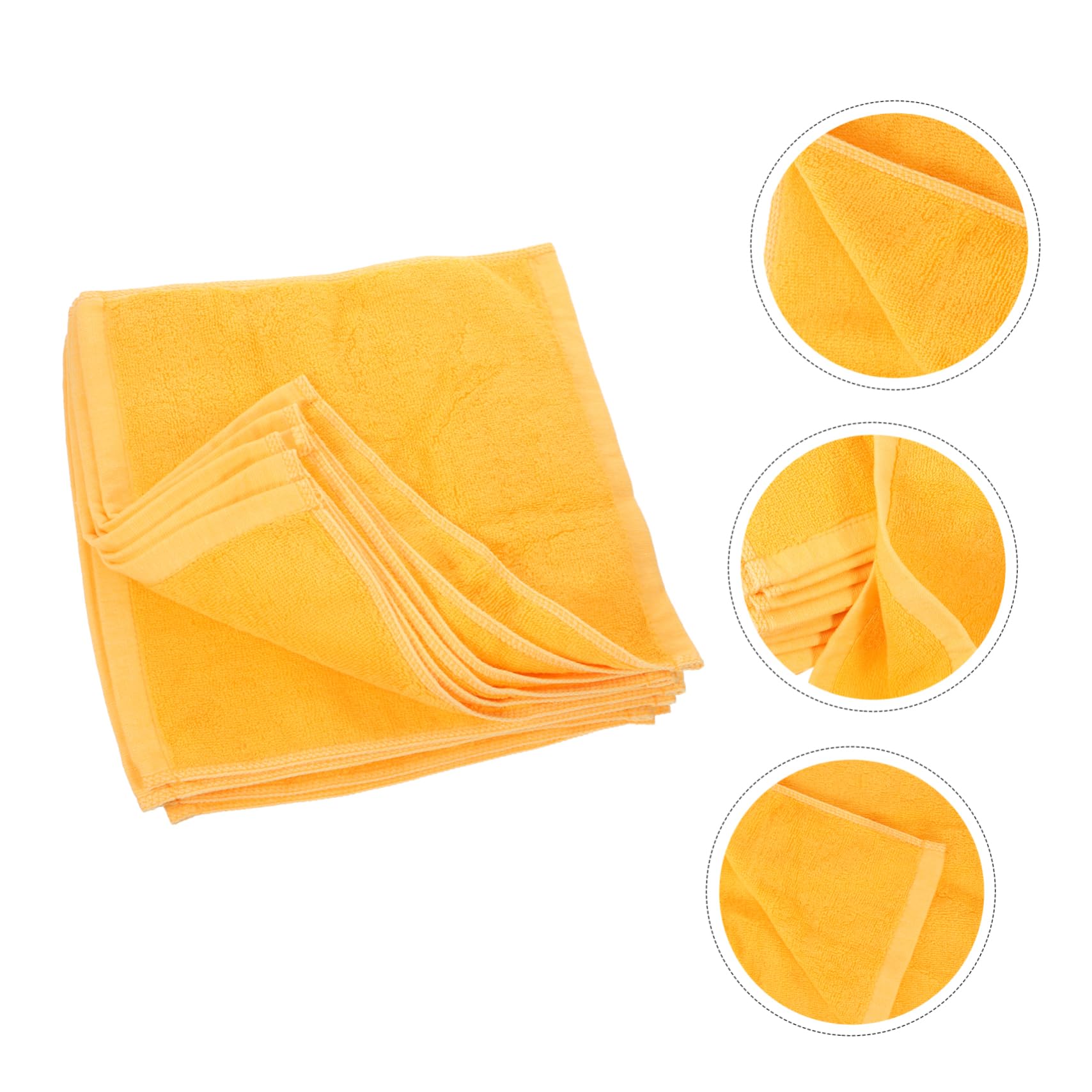 12piezas Toallitas De Algodón para Lavar Cara Manos y Sudor Suaves Absorbentes y Reutilizables