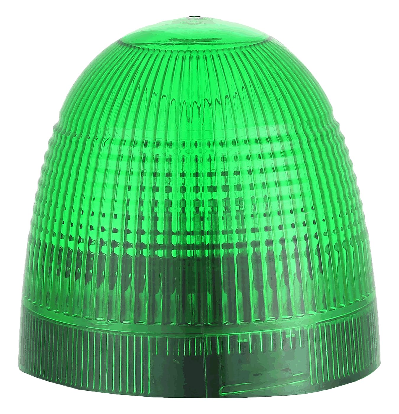 DBG VALUELINE Series Green LED Beacon for Recovery/Emergency Vehicles Hazard Warning Strobe EMC R10 Approved 12V/24V Car Van Truck Tractor Plant (Replacement Lens)