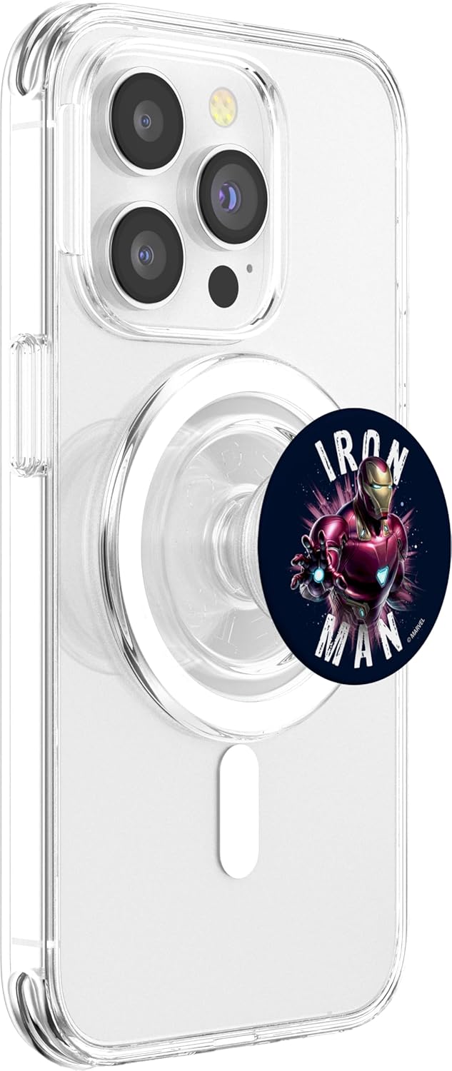 Marvel Avengers Endgame Iron Man Space Poster PopSockets MagSafe PopGrip for iPhone