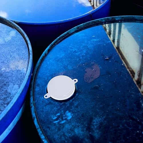 Miniatura 8 de VILLCASE Tapón de tambor de 40 piezas, tapón de tambor de acero para bung, tapas de contrafuerte, tapas de tambor con sellos de silicona y anillos