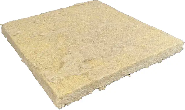 Panel Aislante Térmico y Acústico de Lana de Roca 60x60x5 cm - Aislamiento para Techos