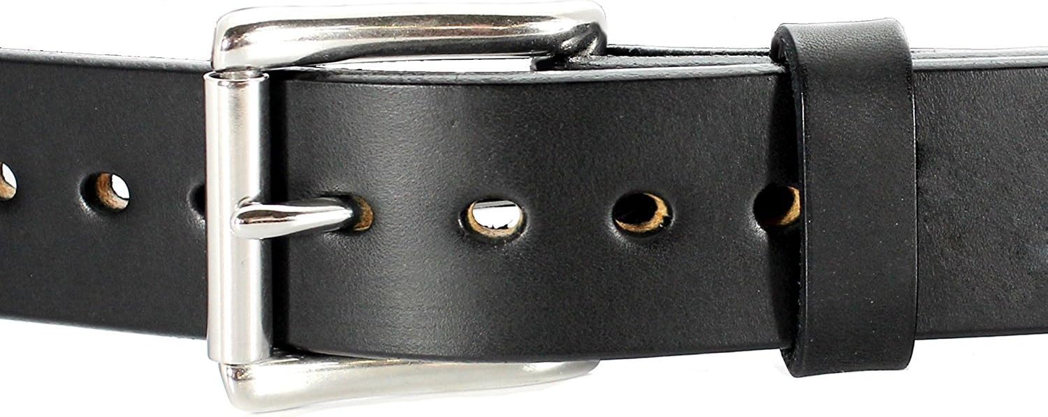 BULLBELT® Gun Belt - Original Ultimate Thickness Gun Belt - Made in the USA (34, Smooth - Black)