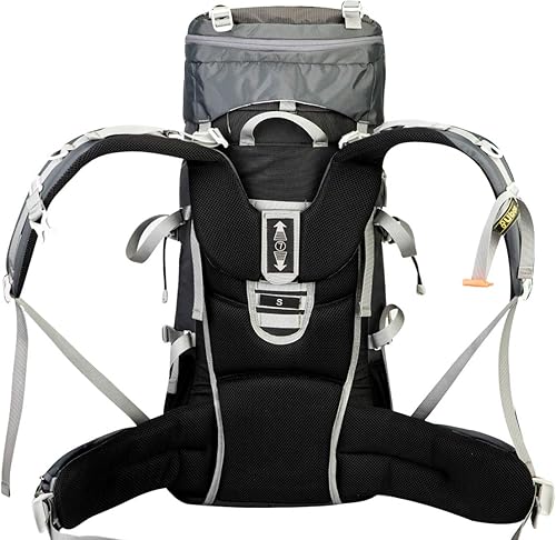 Miniatura 3 de Ubon Mochila de senderismo con marco interno de 5060 L, mochila de camping para hombres y mujeres con cubierta de lluvia