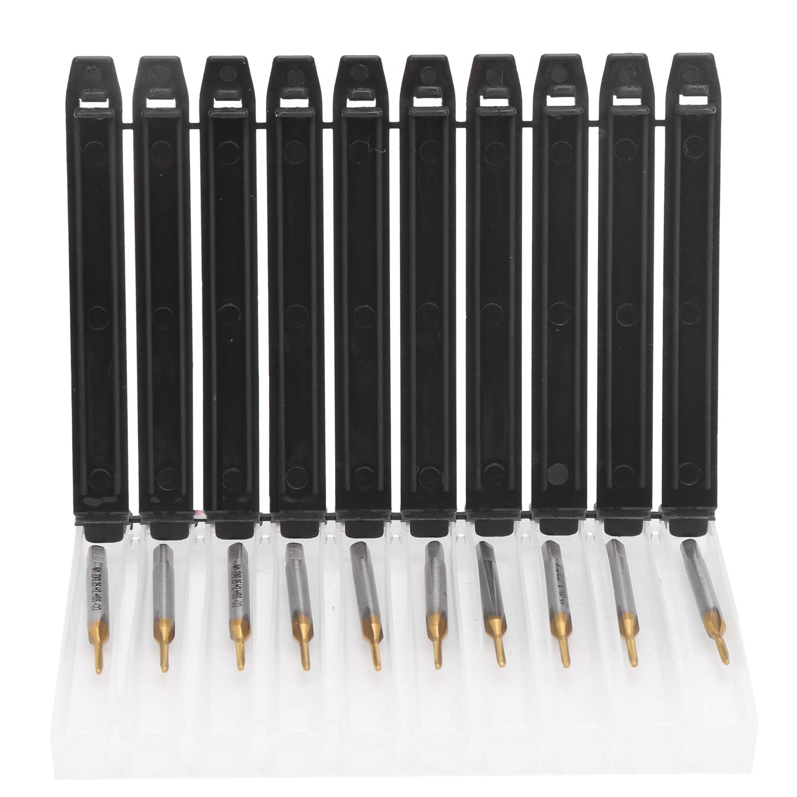 M1.2 x 0.25 Coating Screw Tap Kit Ti Plating HSS Metric Thread Japanese Standard for Machinery Manufacturing