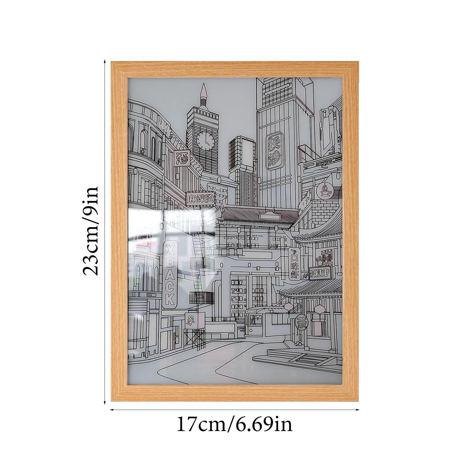 Amazon.co.jp : Bvizyelck 絵画 LED 壁装飾、ライトアップ写真