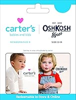 Vista 3 de Carter's /Tarjeta de regalo OshKosh B'gosh $25