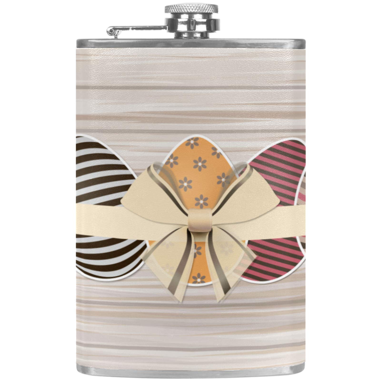 Flasque à whisky de poche en cuir idéale pour vos barbecues et pêche